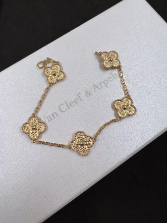 Браслет Van Cleef & Arpels Vintage Alhambra 5 Motifs VCARO1IE00