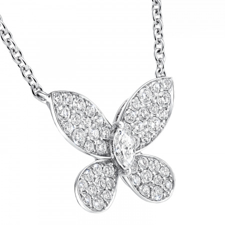 Подвеска Graff Butterfly PavE Butterfly Diamond Small Pendant RGP550