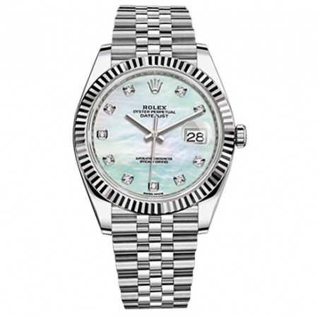 Rolex Datejust II 41mm Steel and White Gold