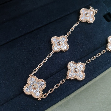 Комплект Van Cleef & Arpels Vintage Alhambra VCARA42300 VCARA44700 VCARA41400