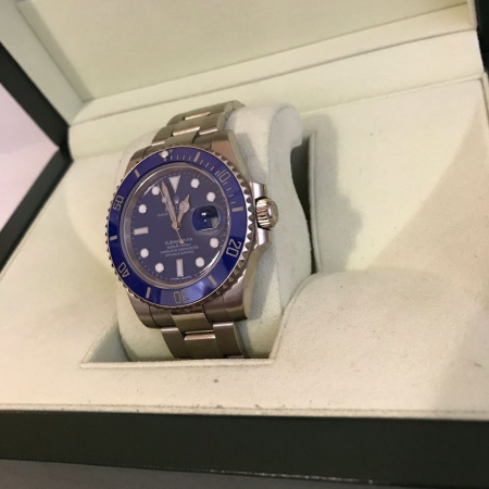 Rolex Submariner Date White Gold