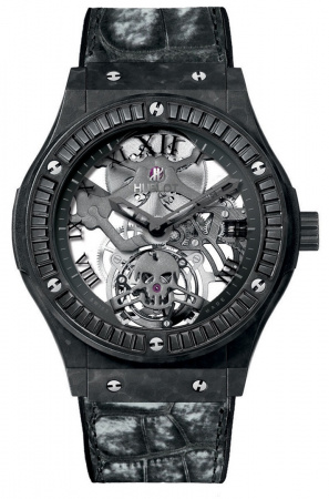 Hublot Classic Fusion Tourbillon Black Skull 505.UC.0140.LR.SKULL