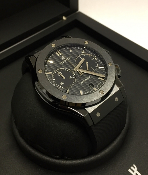 Hublot Classic Fusion Chronograph Black Magic 45 mm 521.CM.1771.RX