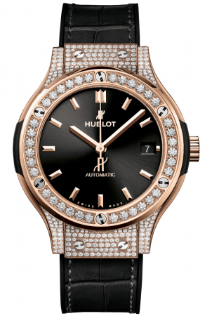 Hublot Classic Fusion King Gold Pave 38 mm 565.OX.1480.LR.1604