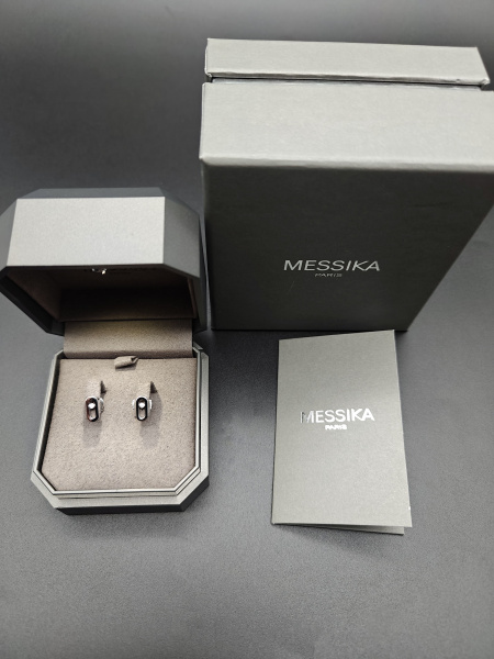 Серьги Messika Move Uno Stud Earrings 12305-PG