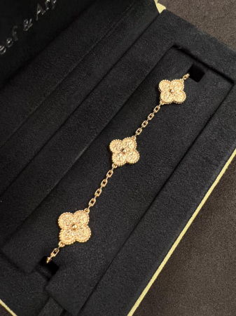 Браслет Van Cleef & Arpels Vintage Alhambra 5 Motifs VCARO1IE00