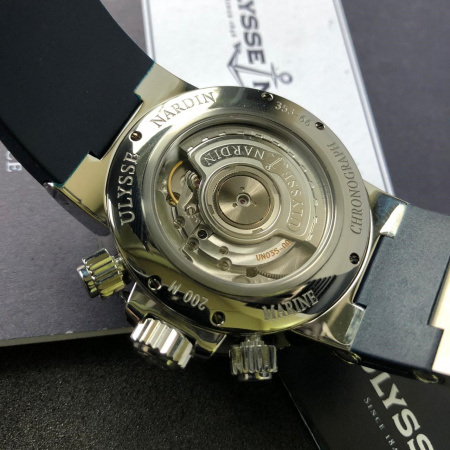 Ulysse Nardin Maxi Marine Chronograph 41 mm 353-66-3/323