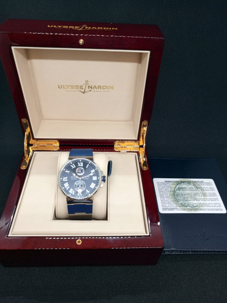 Ulysse Nardin Marine Chronometer 45 mm 1183-122-3/43