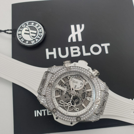 Hublot Big Bang Unico Titanium White Pave 42 mm 441.NE.2010.RW.1704