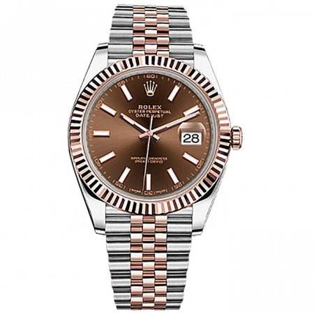 Rolex Datejust II 41mm Steel and Everose Gold
