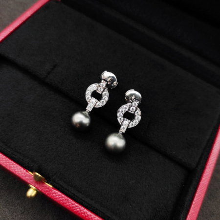 Комплект: колье и серьги Cartier Himalia Pearls B8039500 B3038300