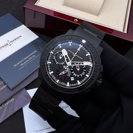 Ulysse Nardin Marine Diver Black Sea Chronograph 353-92-3C