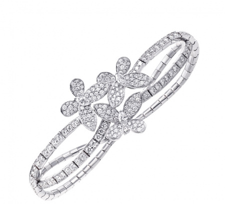 Браслет Graff Triple Pavé Butterfly Diamond Bracelet RGB 284