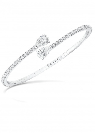 Браслет Graff Duet Wraparound Diamond Bangle RGB 375