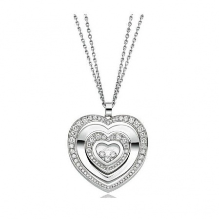 Подвеска Chopard Happy Diamonds Happy Hearts Diamonds 797221-1002