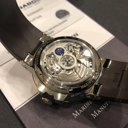 Ulysse Nardin Marine Chronometer Manufacture 43 mm 1185-126-3T/45