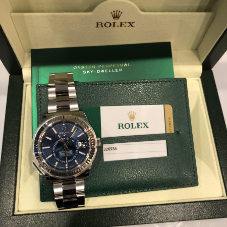 Rolex Sky-Dweller Steel
