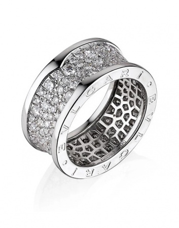 Кольцо Bvlgari B.Zero1 Diamond Ring 345595 (Size 56)