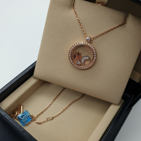Подвеска Chopard Happy Diamonds 799434-5401