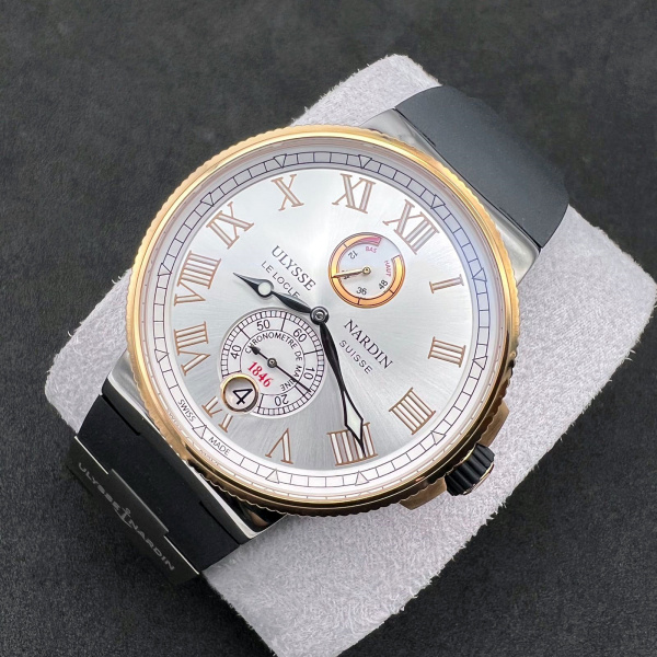 Ulysse Nardin Marine Chronometer Manufacture 45 mm 1185-122-3T/41 V2