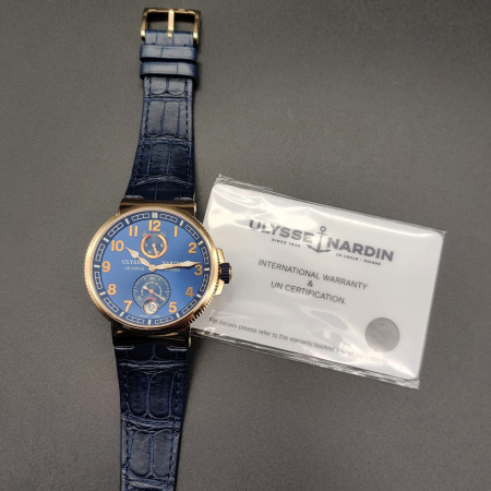 Ulysse Nardin Marine Chronometer Manufacture 43 mm 1186-126/63