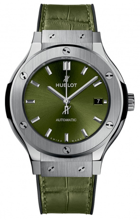 Hublot Classic Fusion Titanium Green 38 mm 565.NX.8970.LR