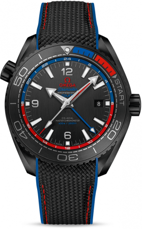 Omega Seamaster Planet Ocean 600m Co-Axial Master Chronometer GMT "ETNZ" Deep Black 45.5 mm 215.92.46.22.01.004