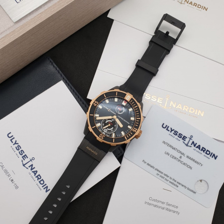 Ulysse Nardin Marine Diver Chronometer Monaco 44 mm 1185-170LE-3/BLACK-MON