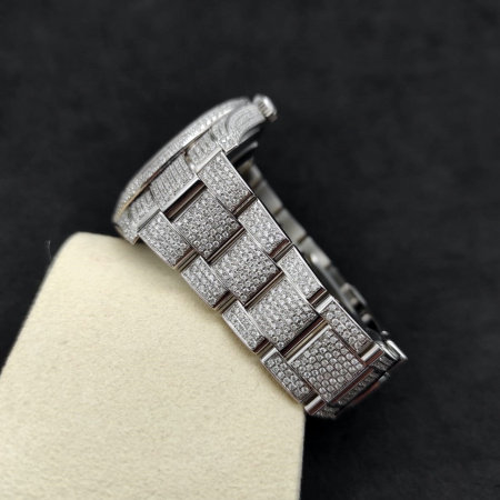 Rolex Datejust II Diamonds Full Pave Tuning 41 mm 126300 CUSTOM
