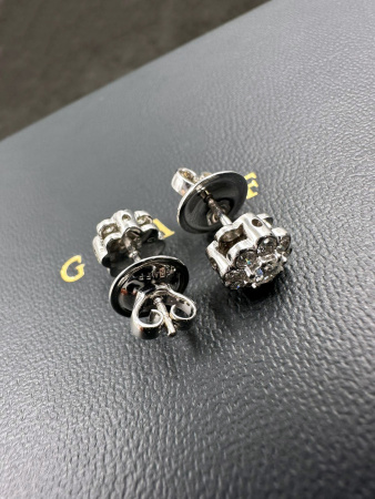 Серьги Graff Diamond Cluster