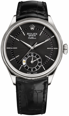 Rolex Cellini Dual Time 39 mm 50529