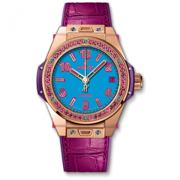 Hublot Big Bang One Click Pop Art King Gold Rose