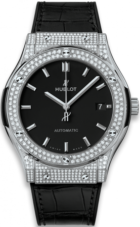 Hublot Classic Fusion Titanium Pave 45 mm 511.NX.1171.LR.1704