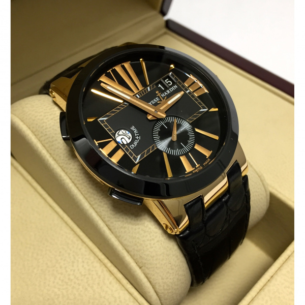 Ulysse Nardin Executive Dual Time Gold