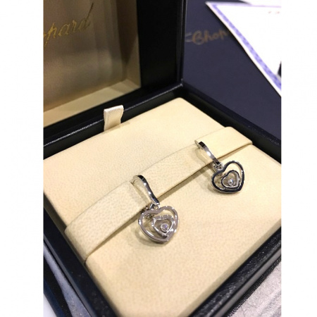 Серьги Chopard Happy Hearts Diamond, артикул №837482-1001