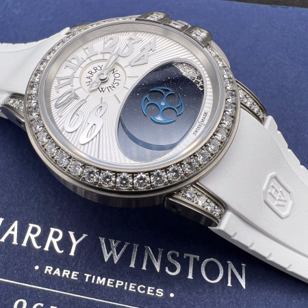 Harry Winston Lady Z Zalium & Diamonds 36 mm 400-UAMP36Z