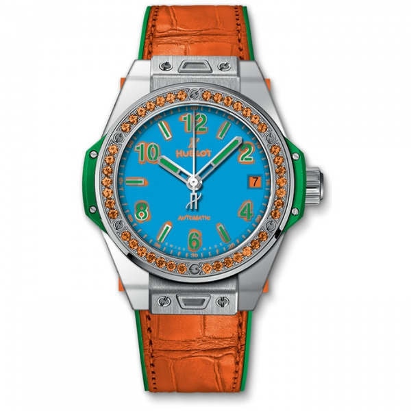 Hublot Big Bang One Click Pop Art Steel Orange