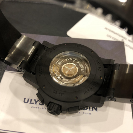 Ulysse Nardin Marine Diver Black Sea Chronograph 353-90-3C