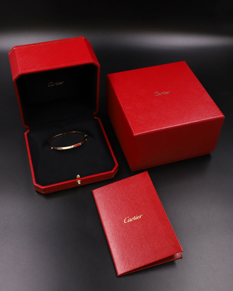 Браслет Cartier Love Bracelet Small Model 6 Diamonds B6047615