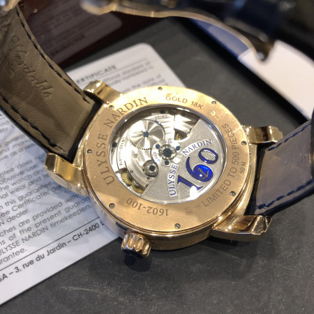 Ulysse Nardin Anniversary 160 1602-100
