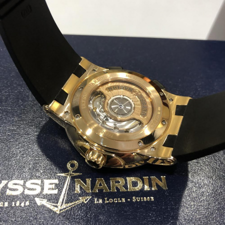 Ulysse Nardin Executive Dual Time Gold