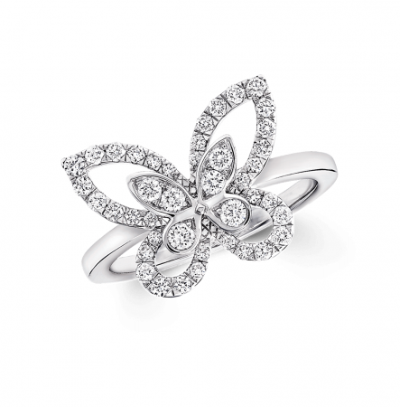 Кольцо Graff Butterfly Silhouette Mini Ring RGR 769