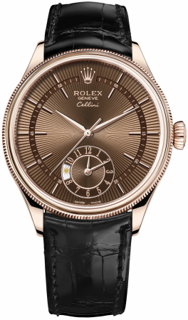 Rolex Cellini Dual Time 39 mm 50525