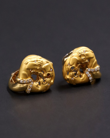Серьги Carrera Y Carrera Panther Diamonds