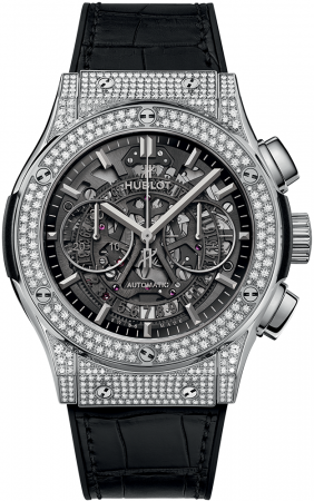 Hublot Classic Fusion Aerofusion Titanium Pave 45 mm 525.NX.0170.LR.1704