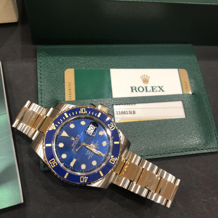Rolex Submariner Date Steel and Gold