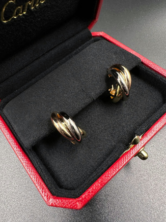 Серьги Cartier Trinity Earrings 80083231