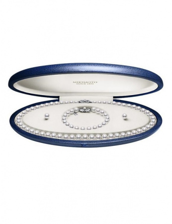 Комплект Mikimoto Akoya Pearl UZ10118BDW