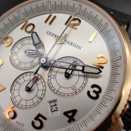 Ulysse Nardin Marine Chronograph Manufacture 43 mm 1506-150-3/61