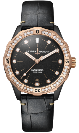 Ulysse Nardin Lady Diver 39 mm 8165-182B/BLACK